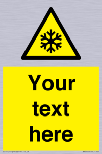 Custom Snowflake Sign